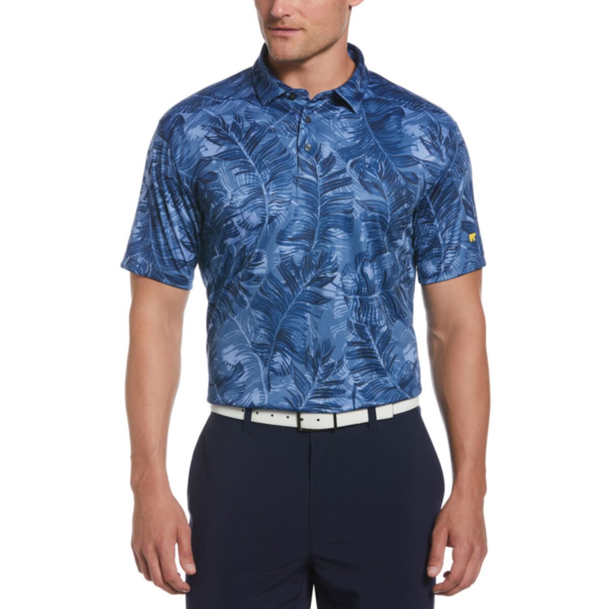Мужская футболка-поло Jack Nicklaus стандартной посадки для гольфа Destination с пальмовым принтом Jack Nicklaus