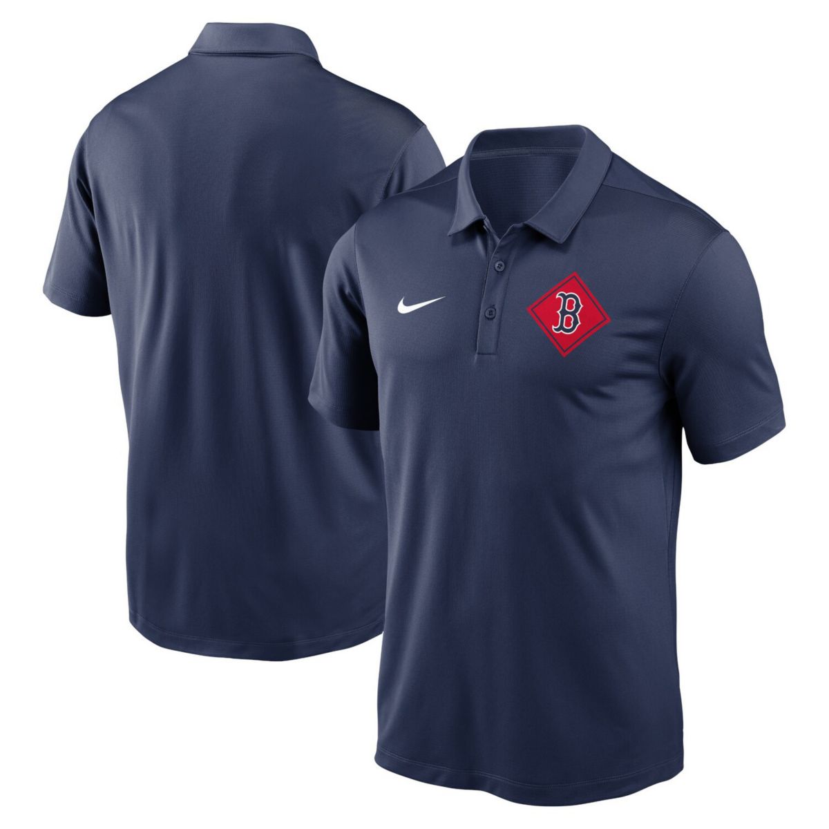 Мужская футболка-поло Nike Boston Red Sox Diamond Icon Franchise Performance темно-синего цвета Nitro USA