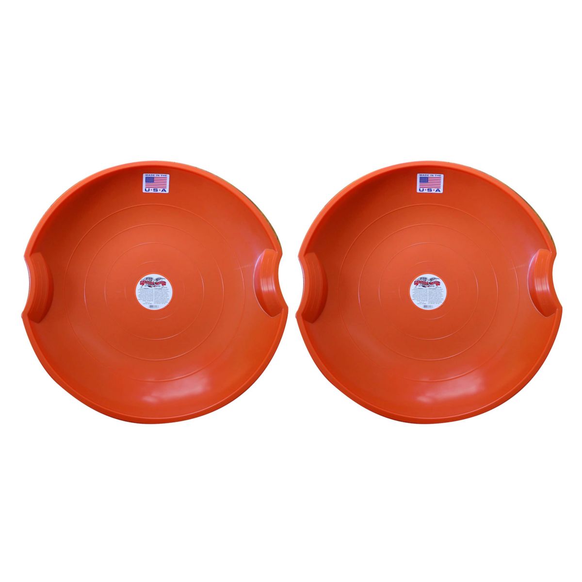 Paricon 626-O Гибкие салазки с летающей тарелкой, 26 дюймов в диаметре, оранжевые (2 шт. в упаковке) Paricon