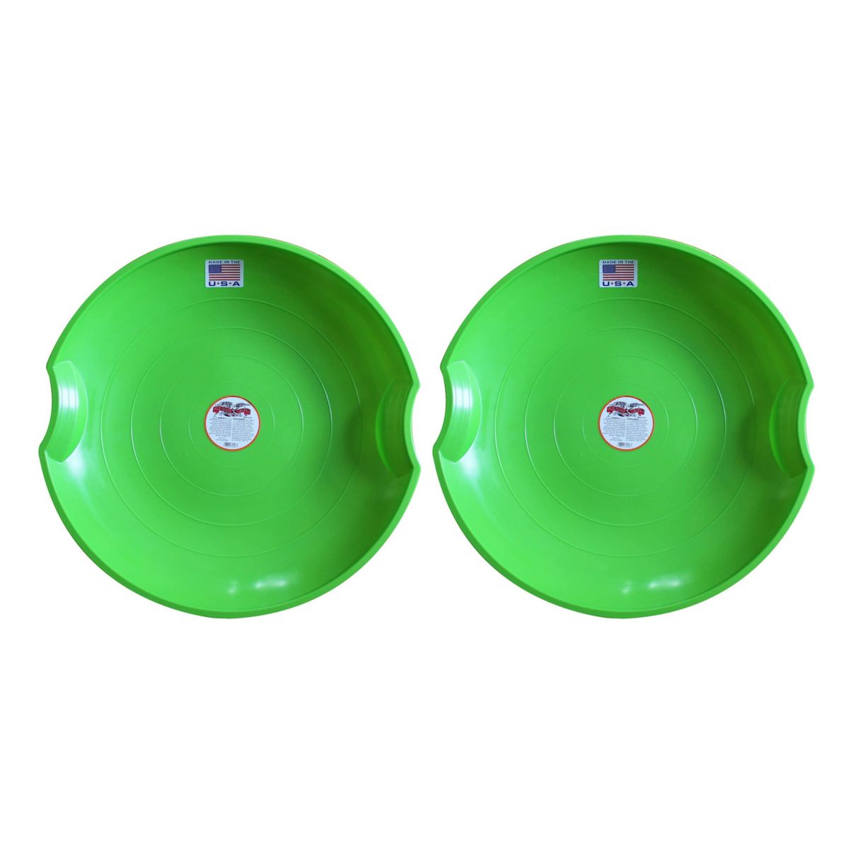 Paricon 626-G Гибкие салазки с летающей тарелкой, 26 дюймов в диаметре, зеленые (2 шт. в упаковке) Paricon