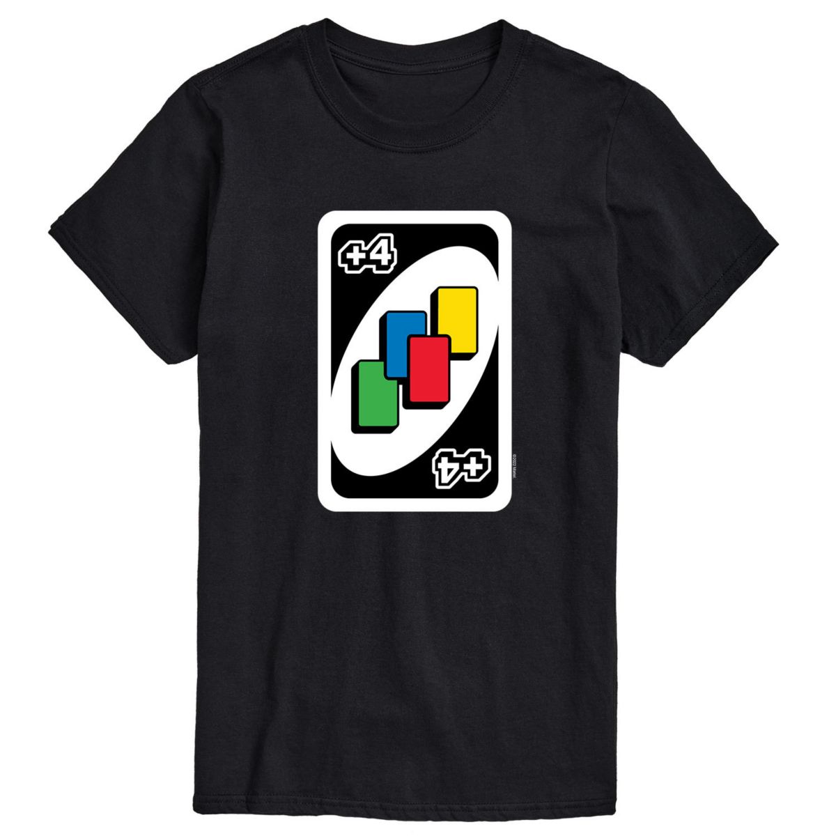 Мужская футболка Mattel UNO Draw Four Card Game Mattel