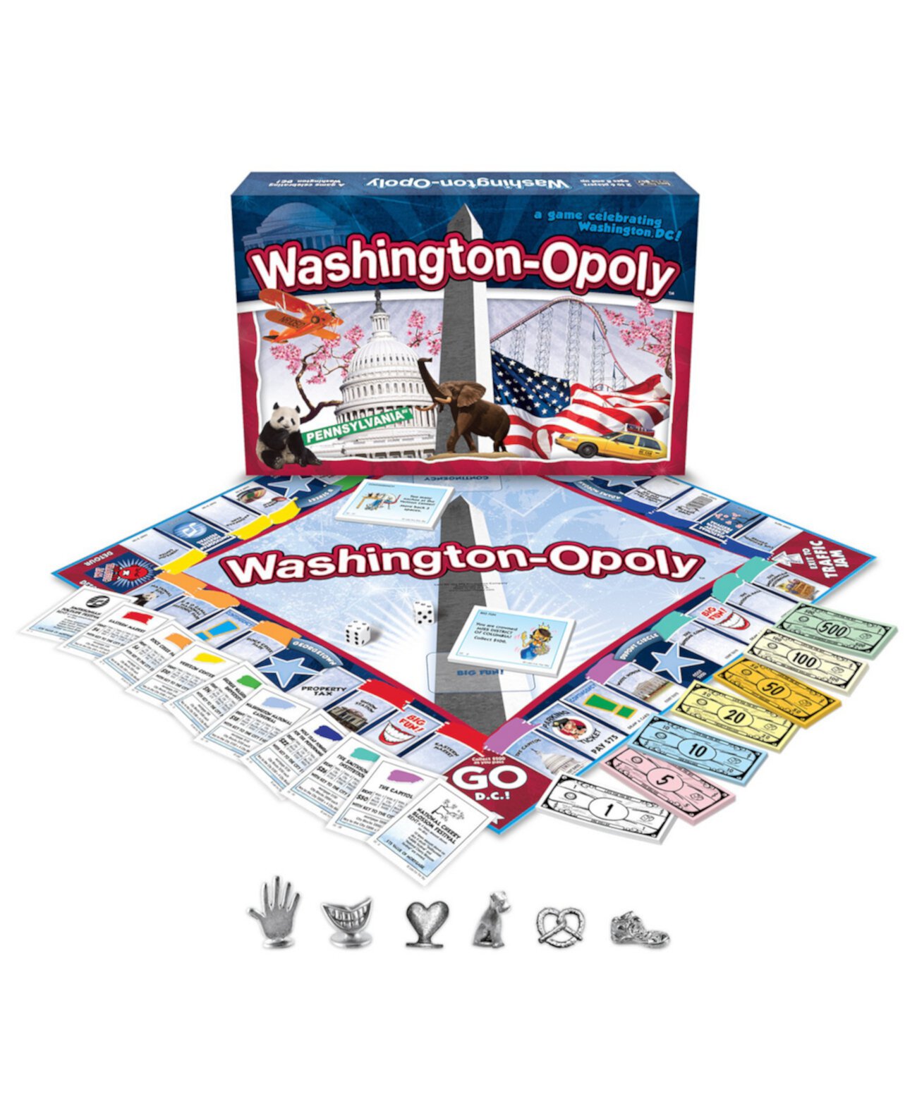 Настольная игра Washington DC-Opoly Late For The Sky