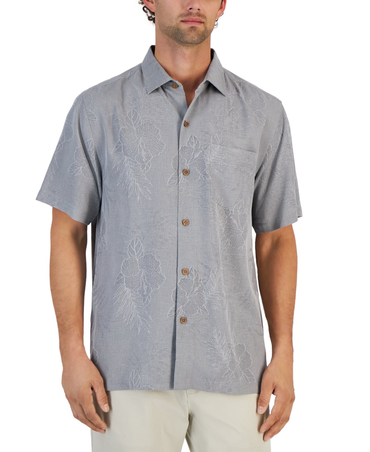 Мужская рубашка с принтом Lush Palms, созданная для Macy's Tommy Bahama