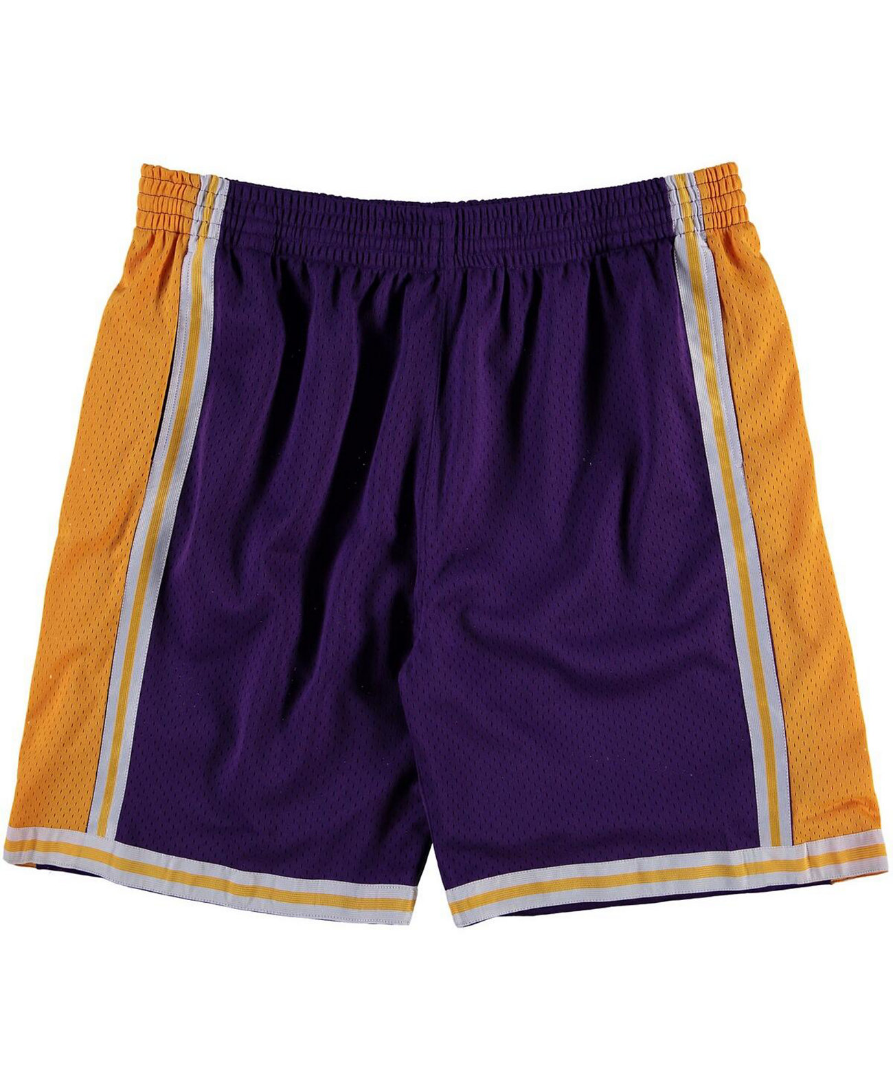 Мужские шорты Mitchell Ness Purple Los Angeles Lakers Big Tall Hardwood Classics Swingman Mitchell & Ness