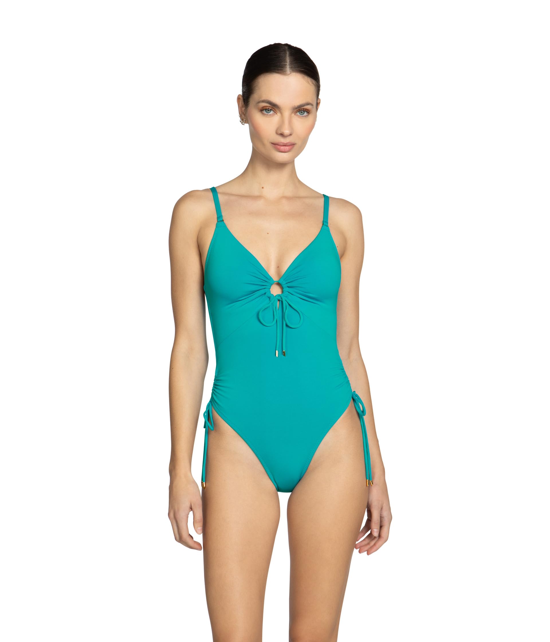 Женский Слитный купальник Robin Piccone Aubrey One-Piece Keyhole Robin Piccone