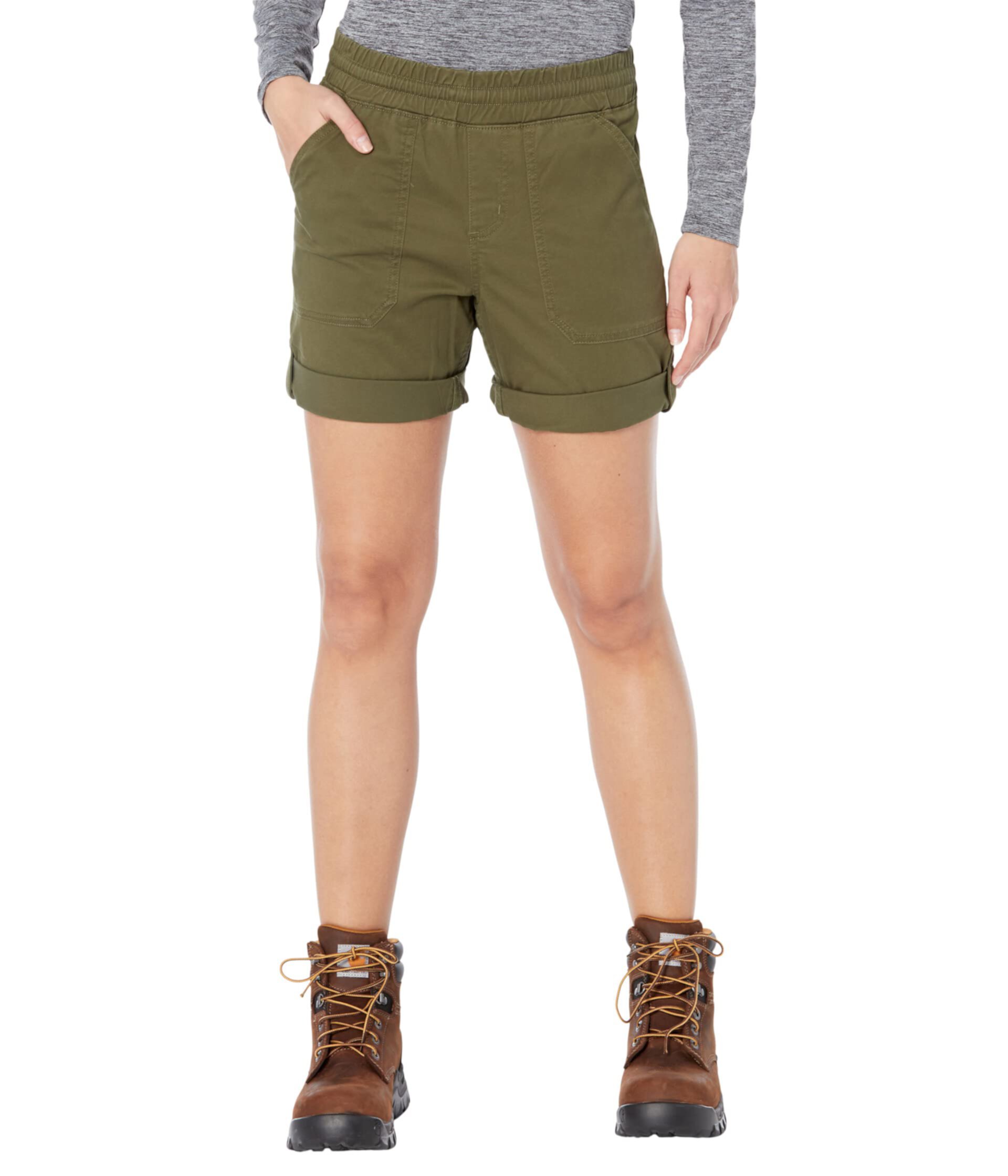 Rugged Flex Relaxed Fit Twill Five-Pocket Work Shorts Carhartt