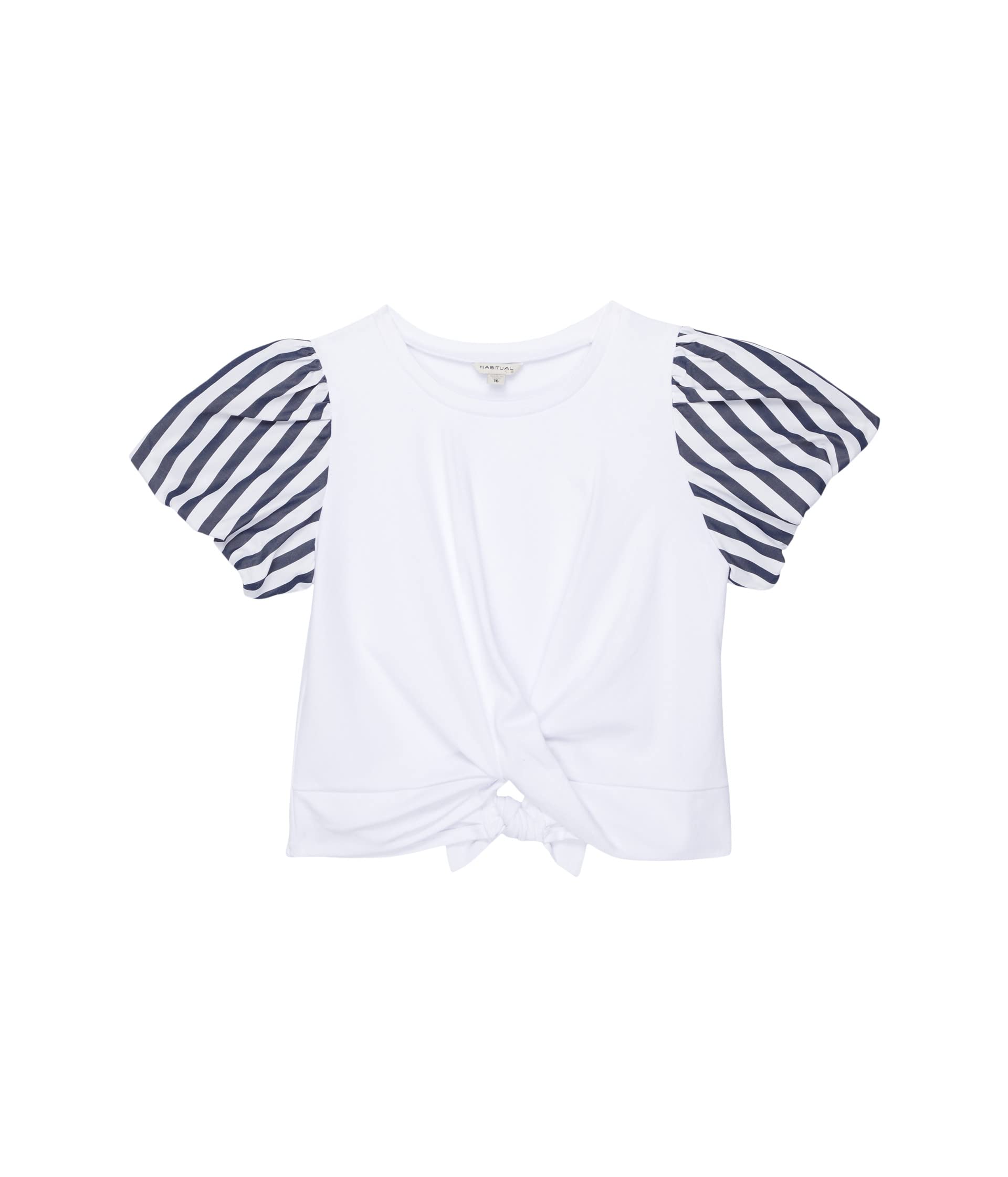 Puff Sleeve Wrap Top (Big Kids) Habitual