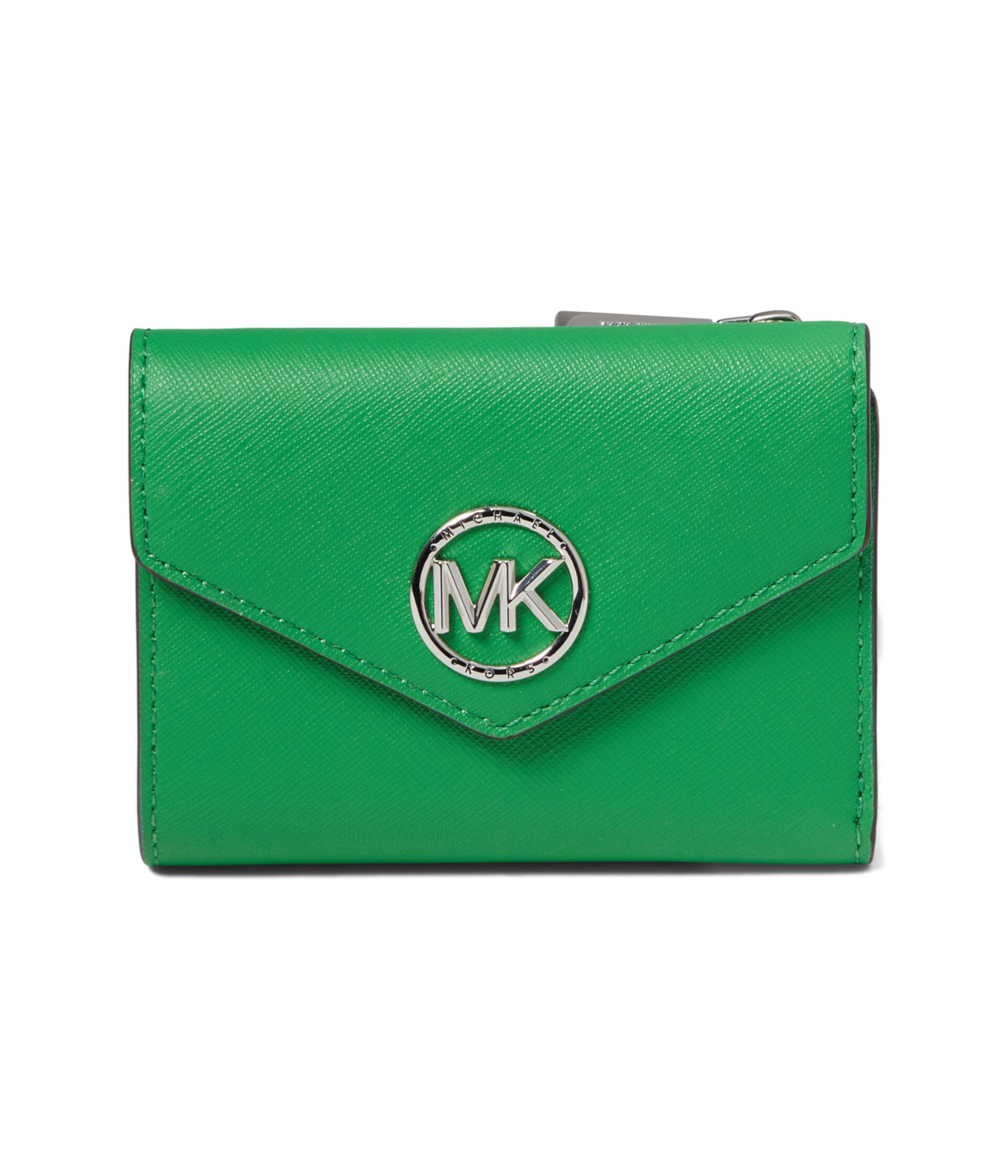 Бумажник MICHAEL Michael Kors Greenwich Medium Envelope Trifold MICHAEL Michael Kors