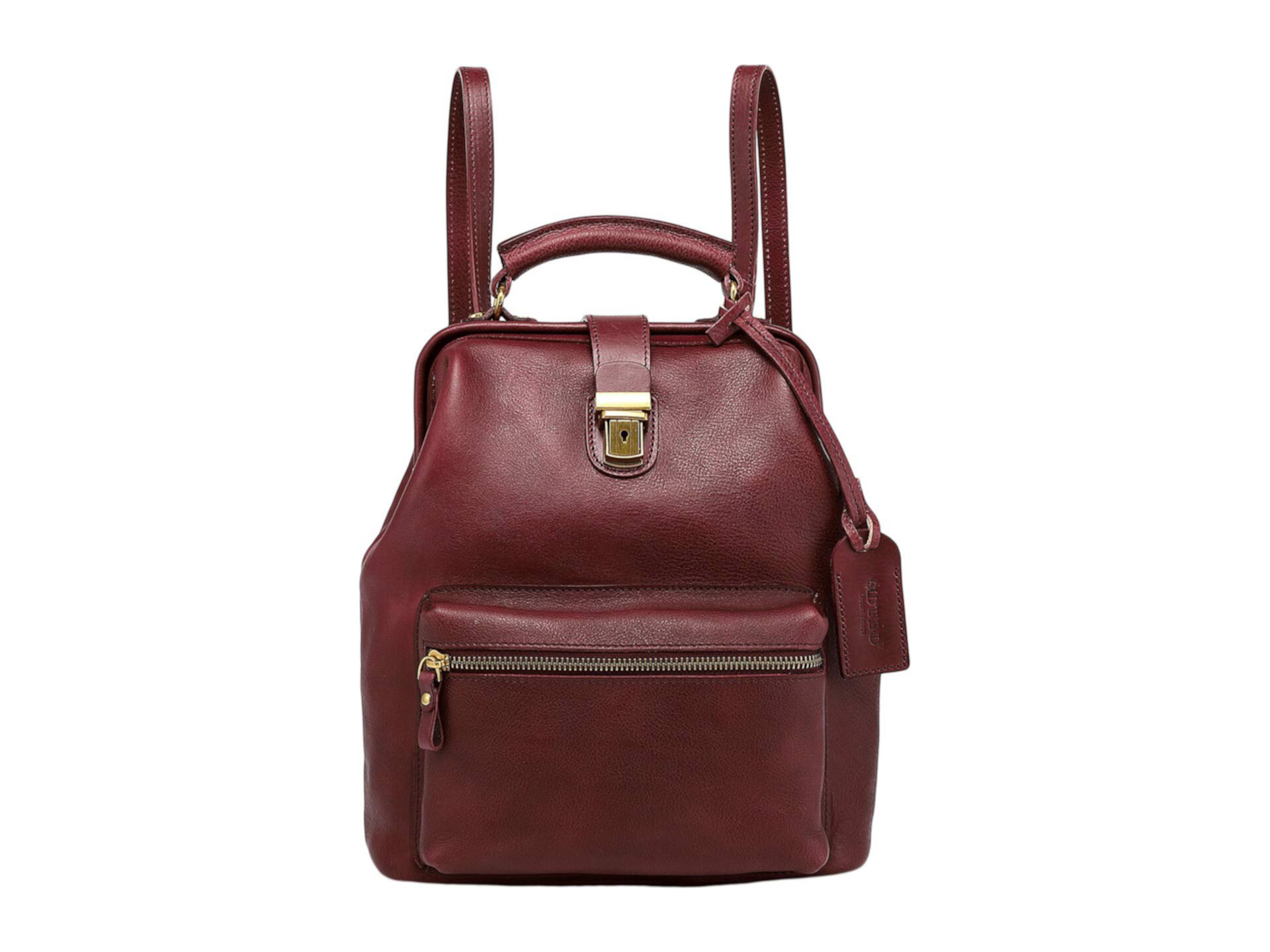 Genuine Leather Doctor Backpack Old Trend