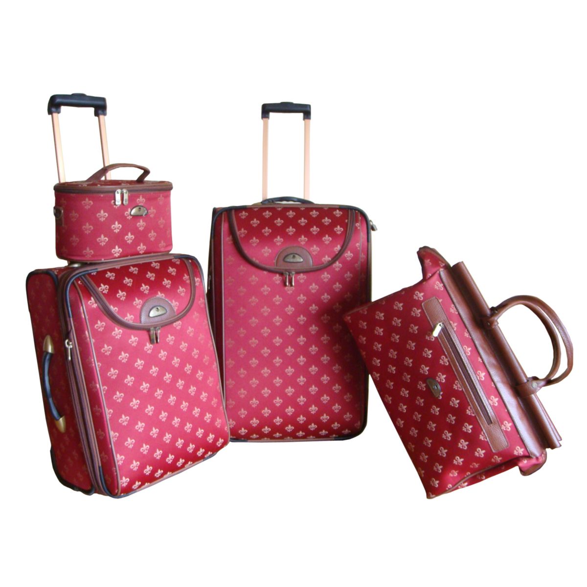Набор чемоданов American Flyer Fleur-de-Lis из 4 предметов American Flyer