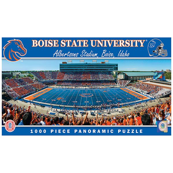 Панорамная головоломка Boise State University NCAA из 1000 деталей, 33 см x 99 см, детализированный вид стадиона Unbranded