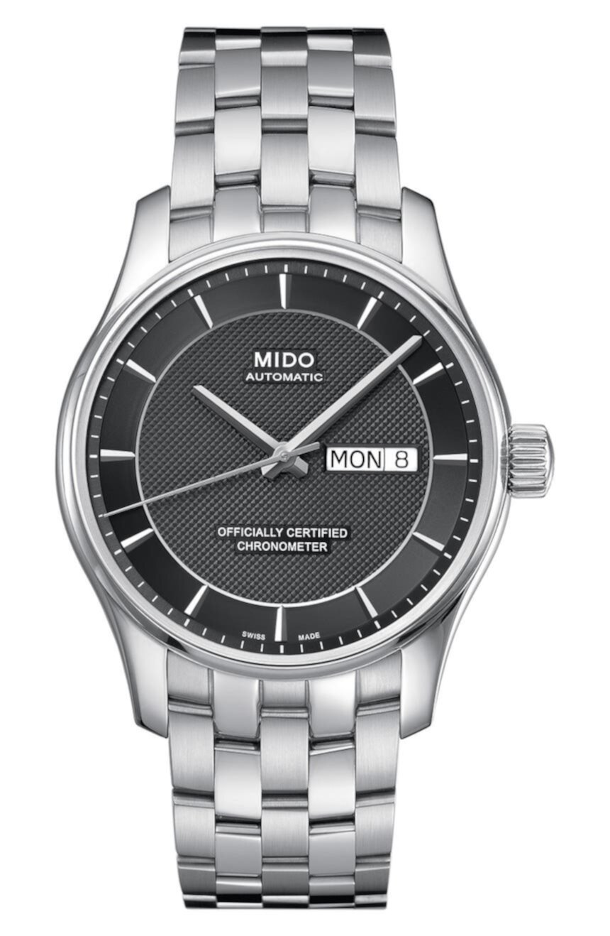 Мужские швейцарские часы Belluna с автоматическим браслетом, 40 мм MIDO
