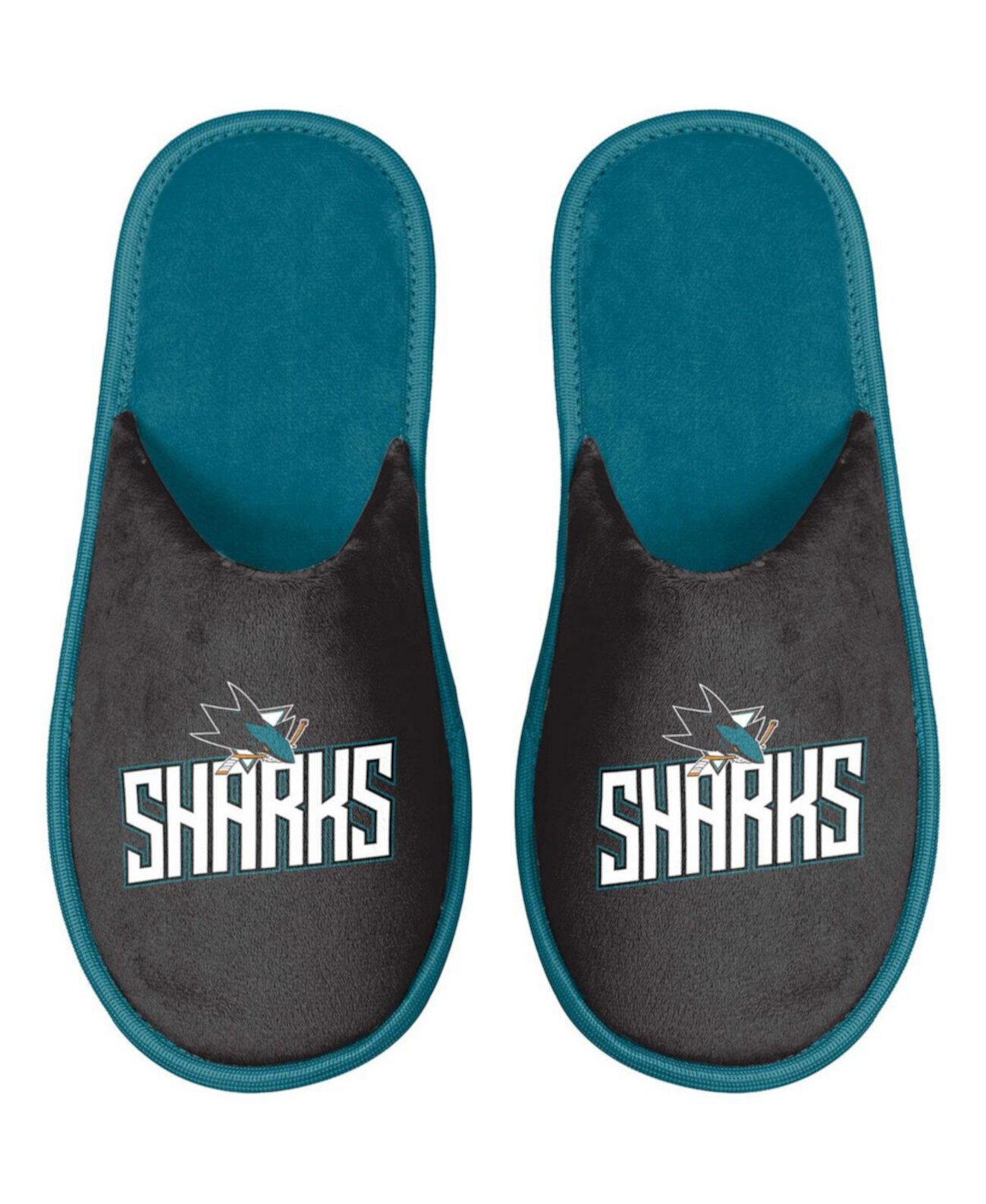 Мужские Тапочки FOCO San Jose Sharks Scuff Slide FOCO