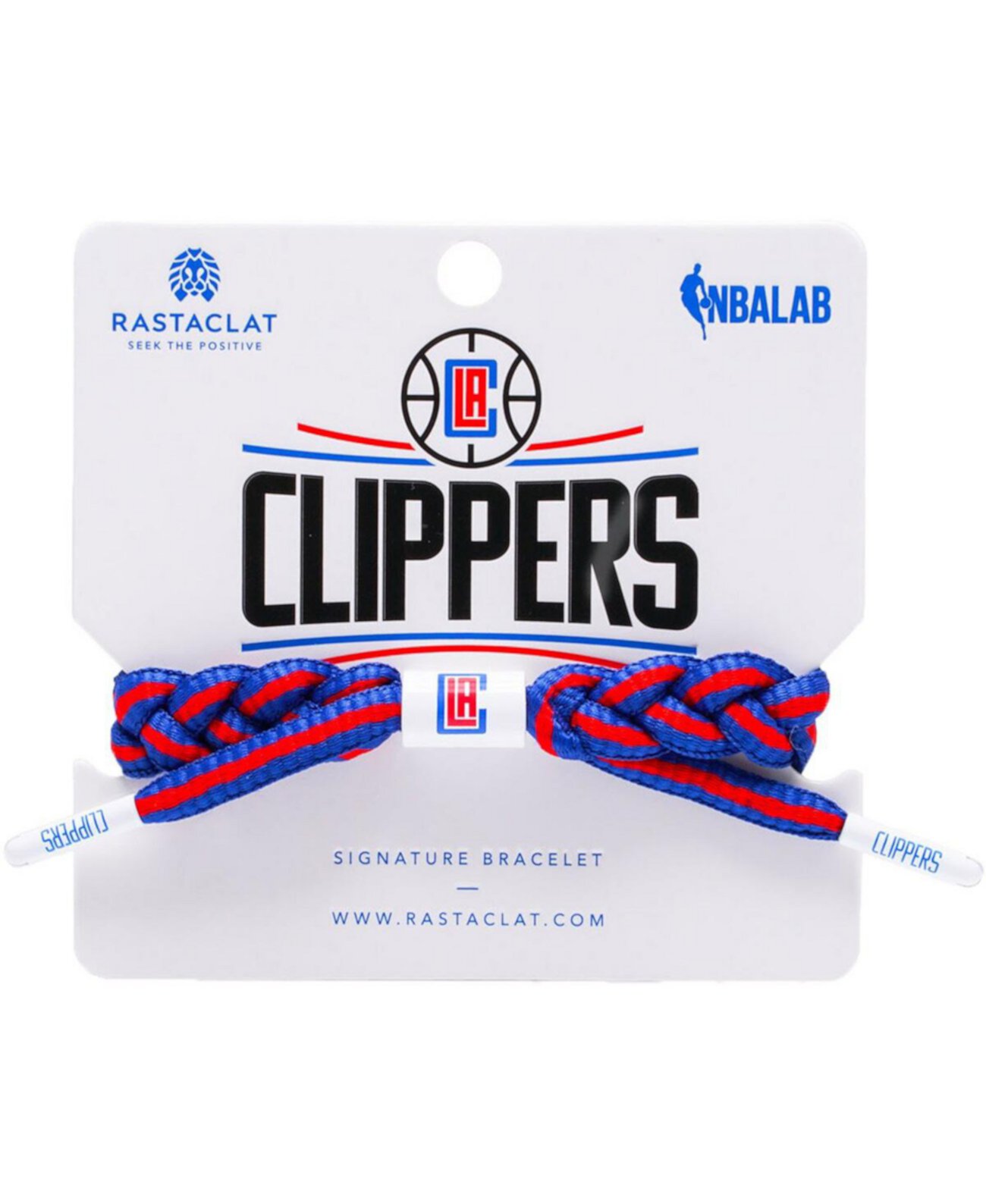Мужской и женский гостевой браслет LA Clippers Team Signature Rastaclat