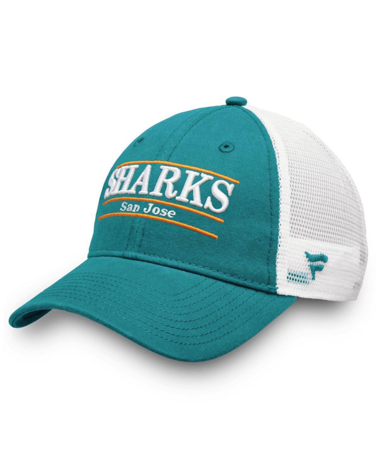 Мужская темно-зеленая кепка San Jose Sharks Trucker Snapback Game