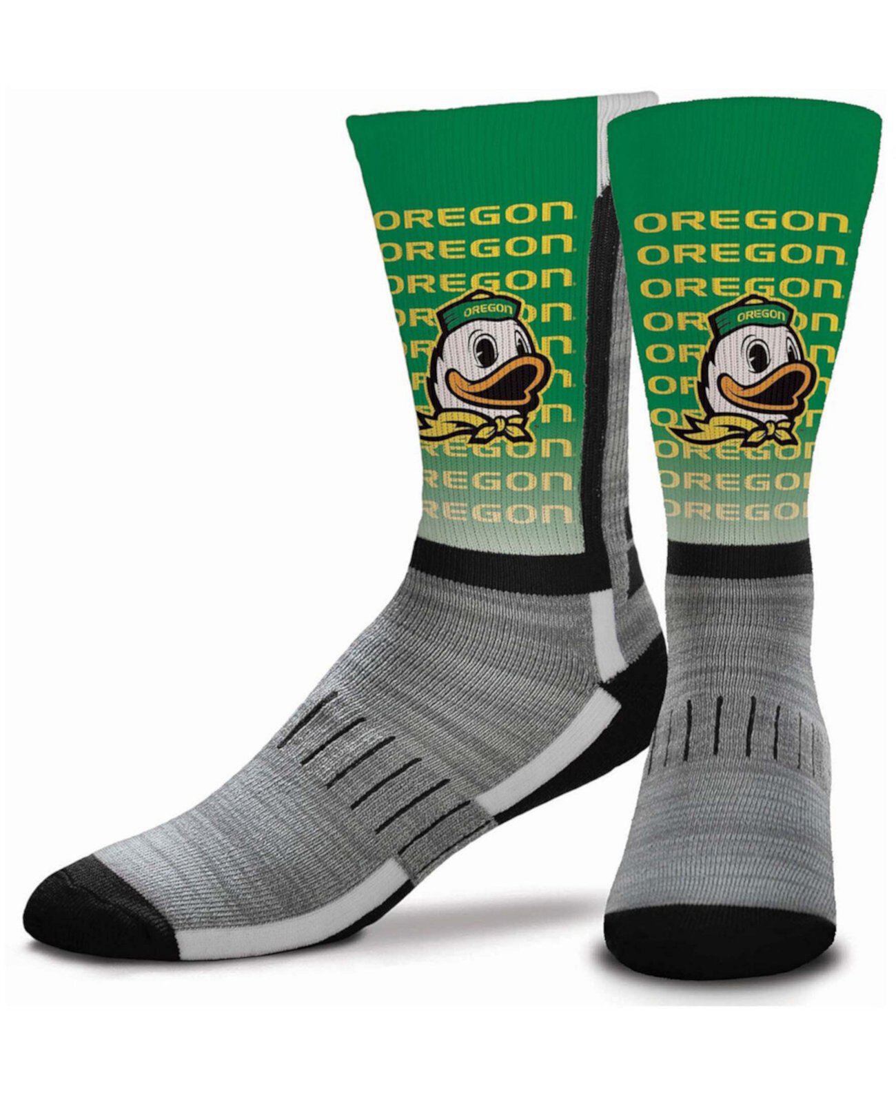 Разноцветные детские носки с поддержкой арки стопы Oregon Ducks For Bare Feet