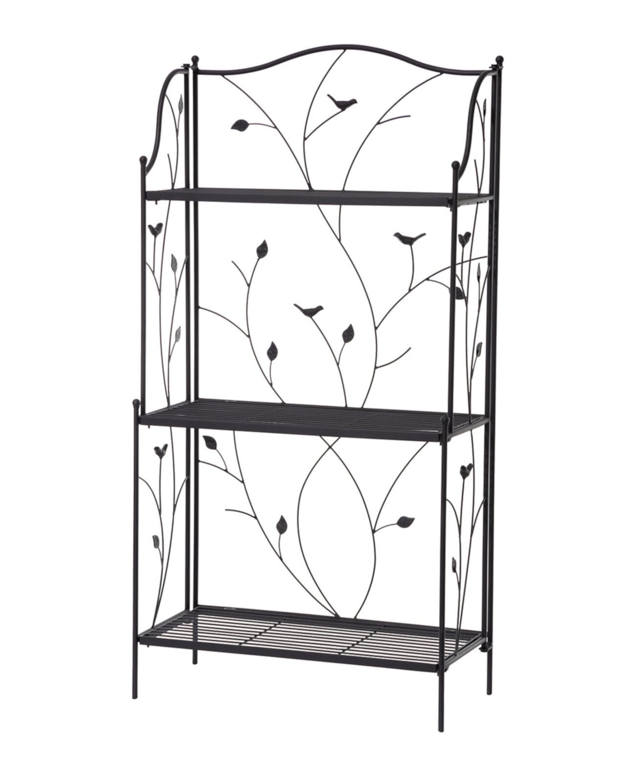 Rectangular 3-Tiered Shelf Plant Stand Glitzhome