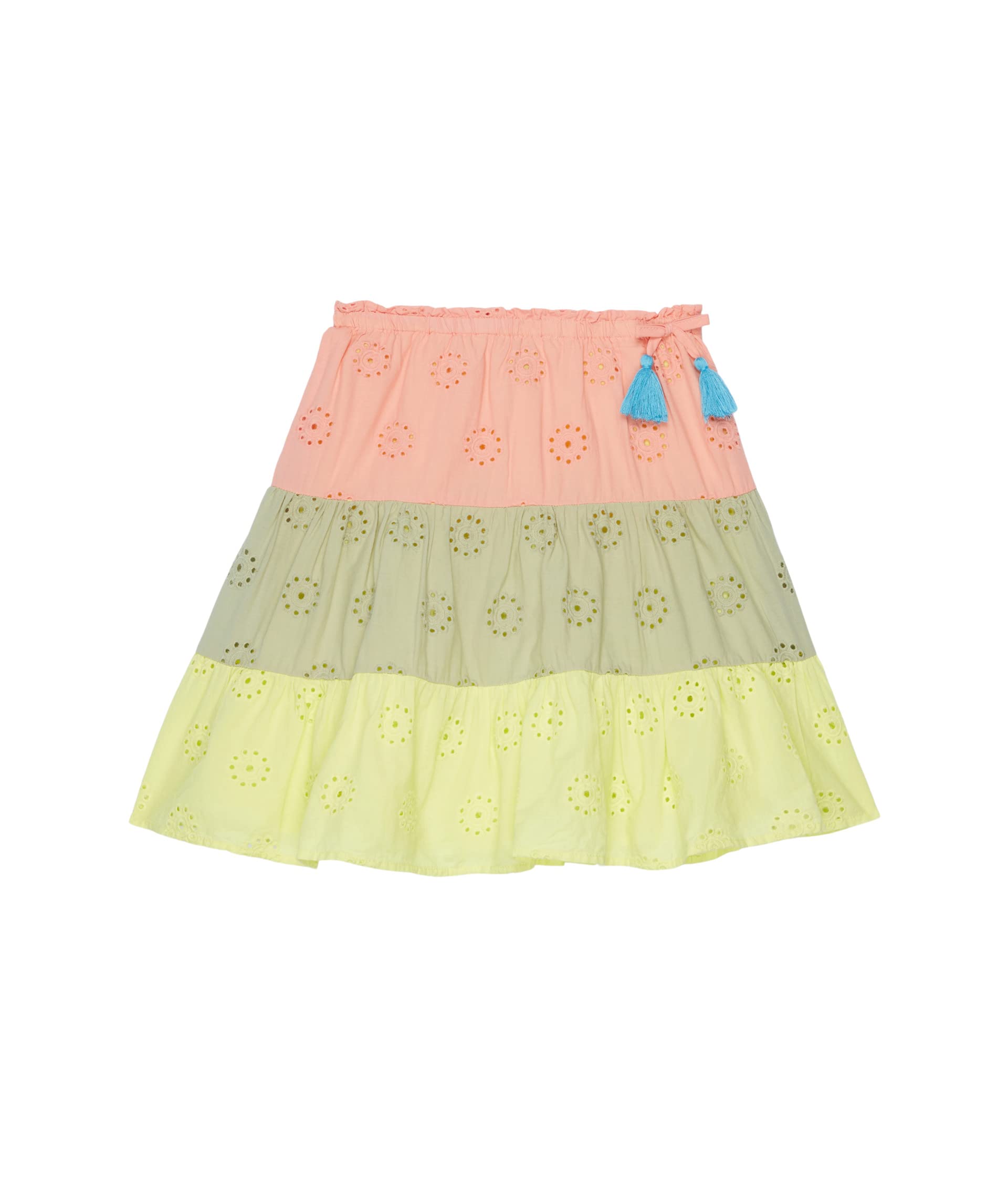 Многоуровневая юбка с люверсами (для малышей/маленьких детей/больших детей) PEEK