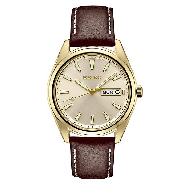 Механические часы Seiko Essential с шампанским циферблатом - SUR450 Seiko