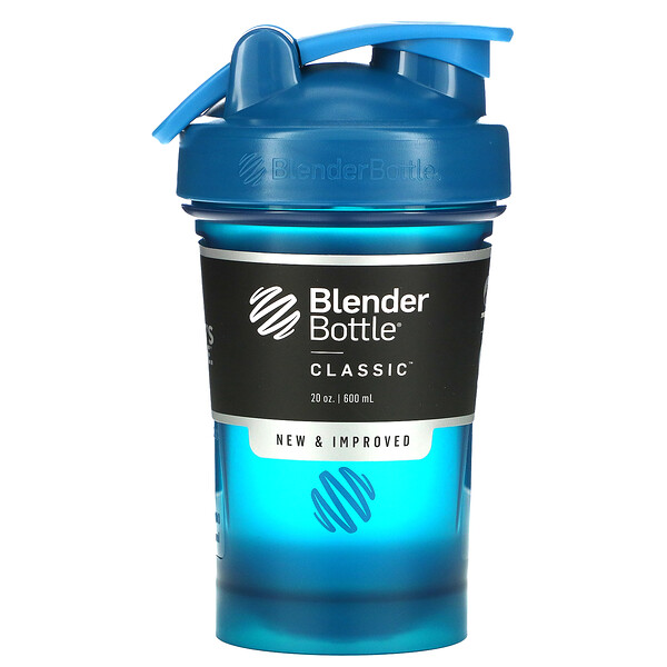 Classic with Loop, Ocean Blue, 20 унций (600 мл) Blender Bottle