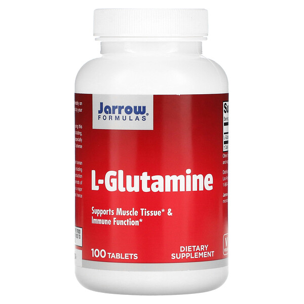 L-глютамин, 100 таблеток Jarrow Formulas