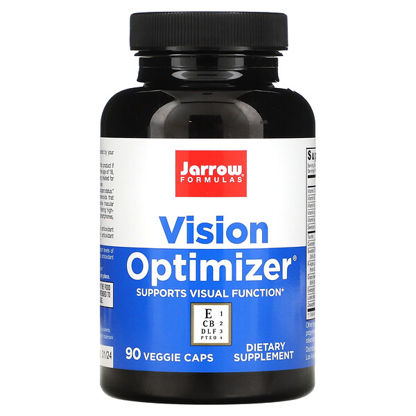 Оптимизатор зрения, 90 растительных капсул Jarrow Formulas