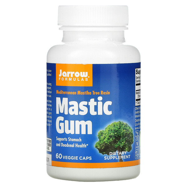 Mastic Gum, 60 растительных капсул Jarrow Formulas