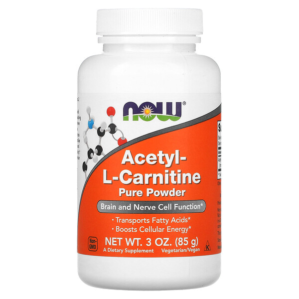 Acetyl-L-Carnitine - 85 г - NOW Foods NOW Foods