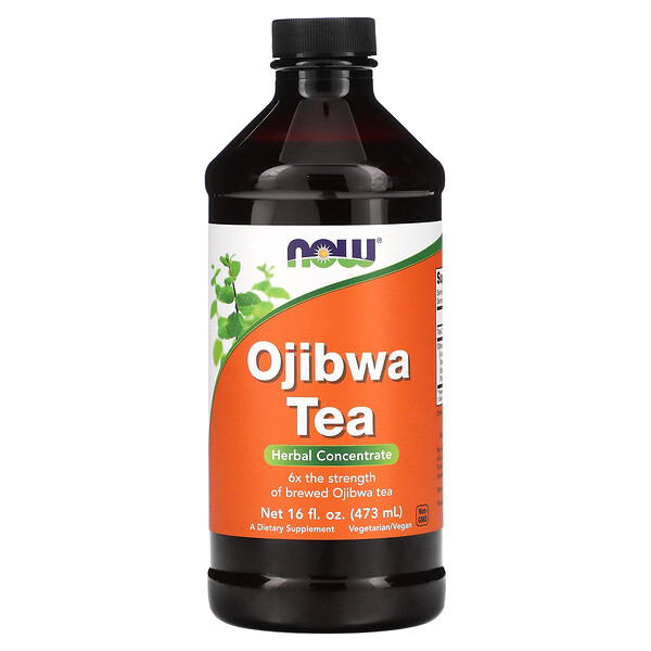 Ojibwa Tea, 16 fl oz (Жидкие унции) (473 ml) NOW Foods