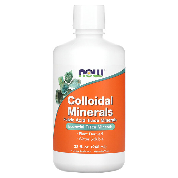 Коллоидные минералы - 946 мл - NOW Foods NOW Foods