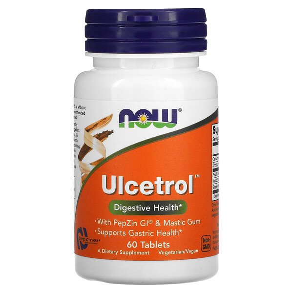 Ulcetrol - 60 таблеток - NOW Foods NOW Foods