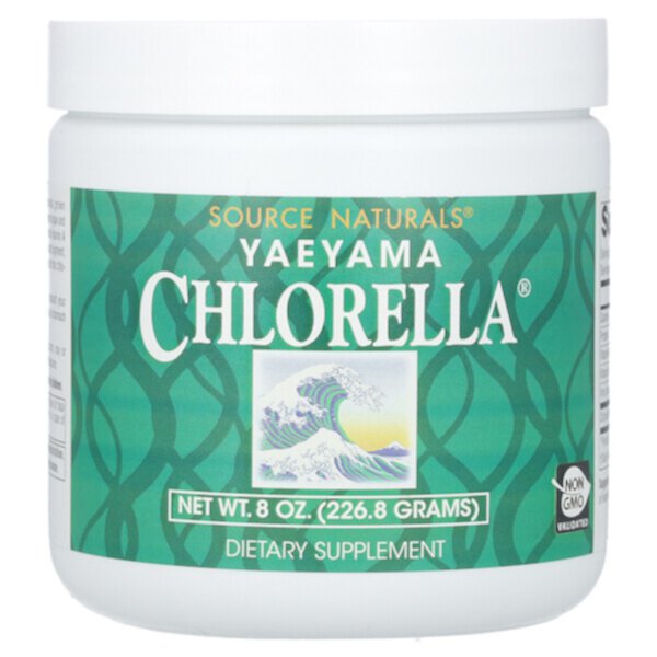 Yaeyama Chlorella, 8 унций (226,8 г) Source Naturals