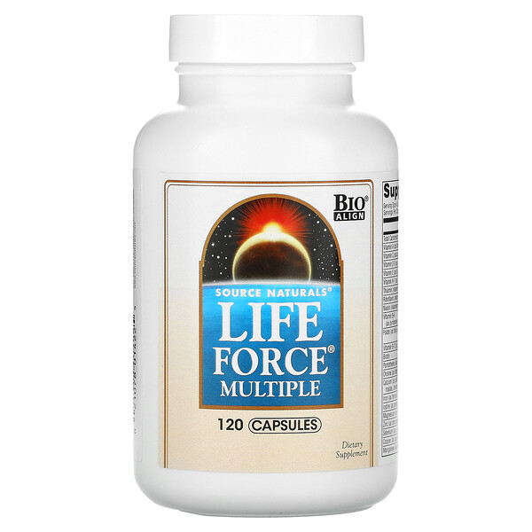 Life Force Multiple - 120 капсул - Source Naturals Source Naturals