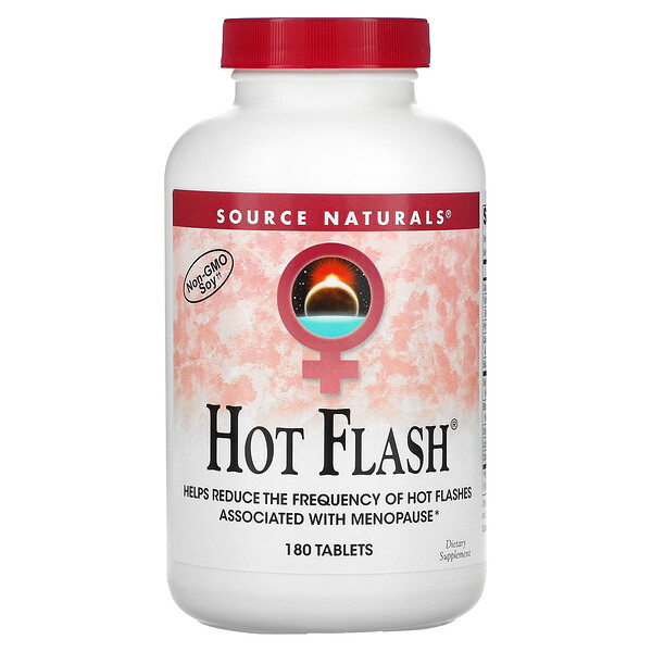 Hot Flash, 180 Tablets (Таблетки) Source Naturals