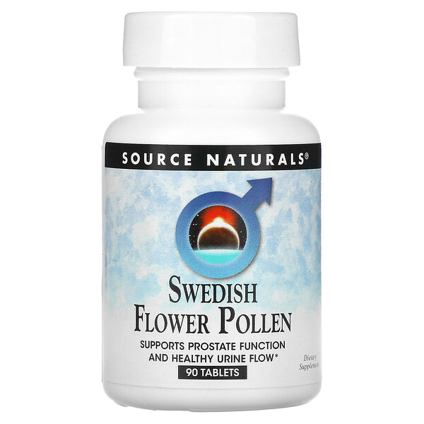 Пыльца шведских цветов, 90 таблеток Source Naturals