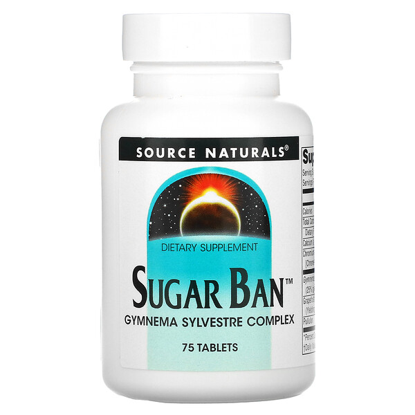 Запрет сахара, 75 таблеток Source Naturals