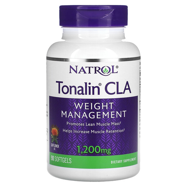 Тоналин CLA, 1200 мг, 90 мягких таблеток Natrol