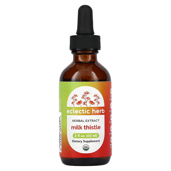 Milk Thistle Extract, 2 fl oz (Жидкие унции) (60 ml) Eclectic Institute