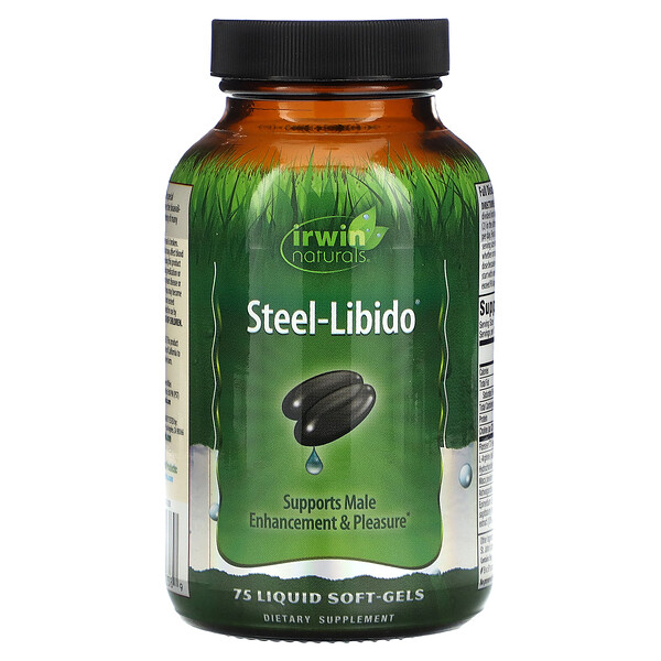 Steel Libido - 75 жидких капсул - Irwin Naturals Irwin Naturals