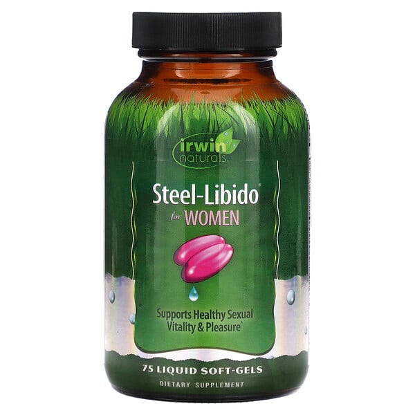 Steel-Libido for Women, 75 мягких капсул с жидкостью Irwin Naturals
