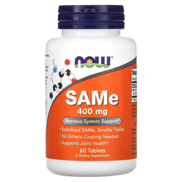 SAMe - 400 мг - 60 таблеток - NOW Foods NOW Foods