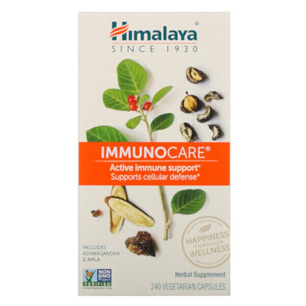 ImmunoCare, 240 вегетарианских капсул Himalaya