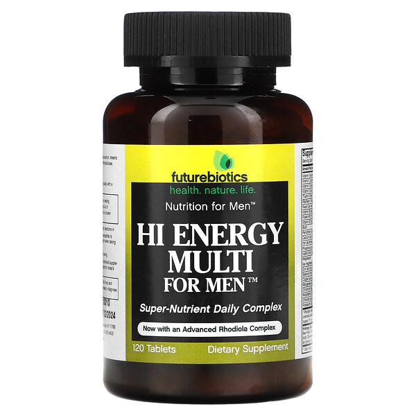Hi Energy Multi, для мужчин, 120 таблеток FutureBiotics