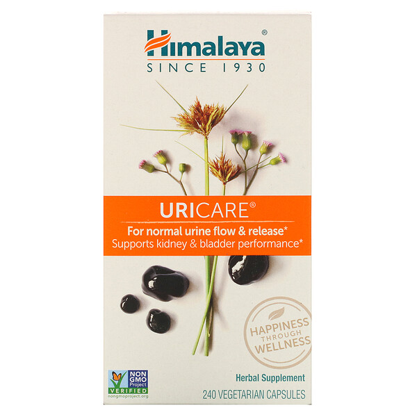 UriCare, 240 вегетарианских капсул Himalaya