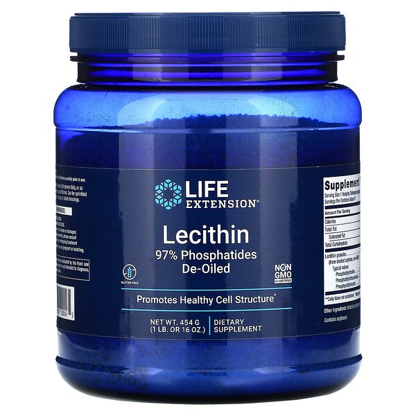 Лецитин, 16 унций (454 г) Life Extension