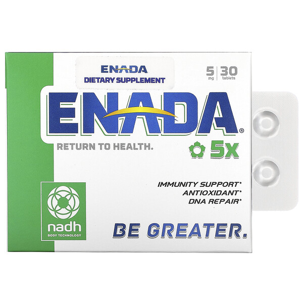 5x, 5 мг, 30 таблеток ENADA
