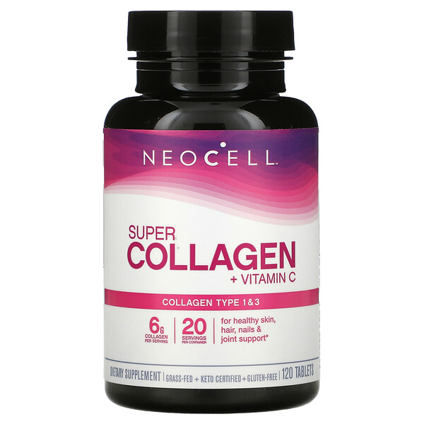 Суперколлаген + витамин С, 120 таблеток Neocell