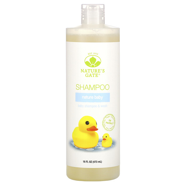 Nature Baby Shampoo & Wash, 16 жидких унций (473 мл) Nature's Gate