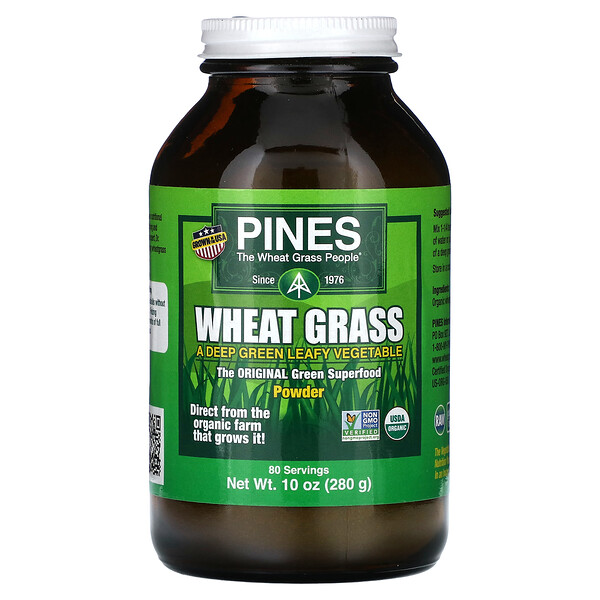 Порошок ростков пшеницы, 10 унций (280 г) Pines International