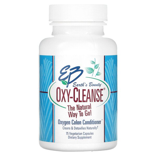 Oxy-Cleanse, Кислородный кондиционер для толстой кишки, 75 вегетарианских капсул Earth's Bounty ( Matrix Health )